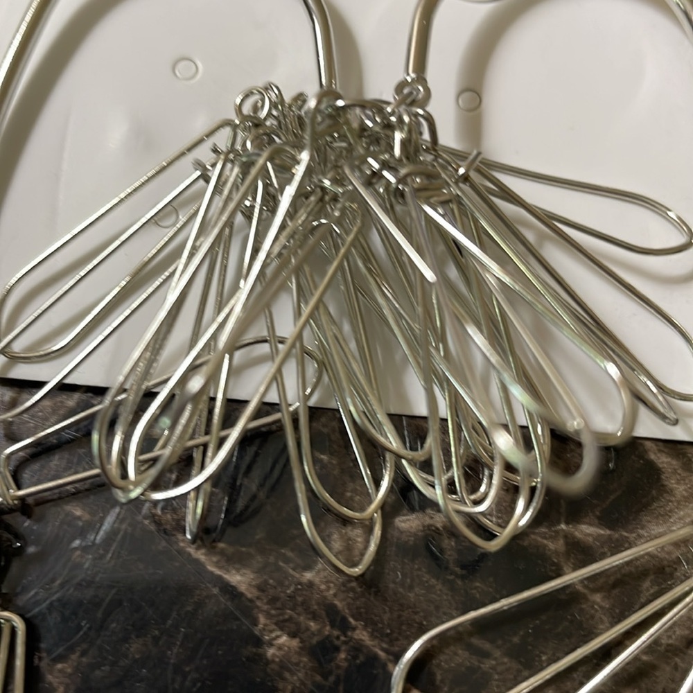 Silver Drop Earrings - Picture 7 of 13